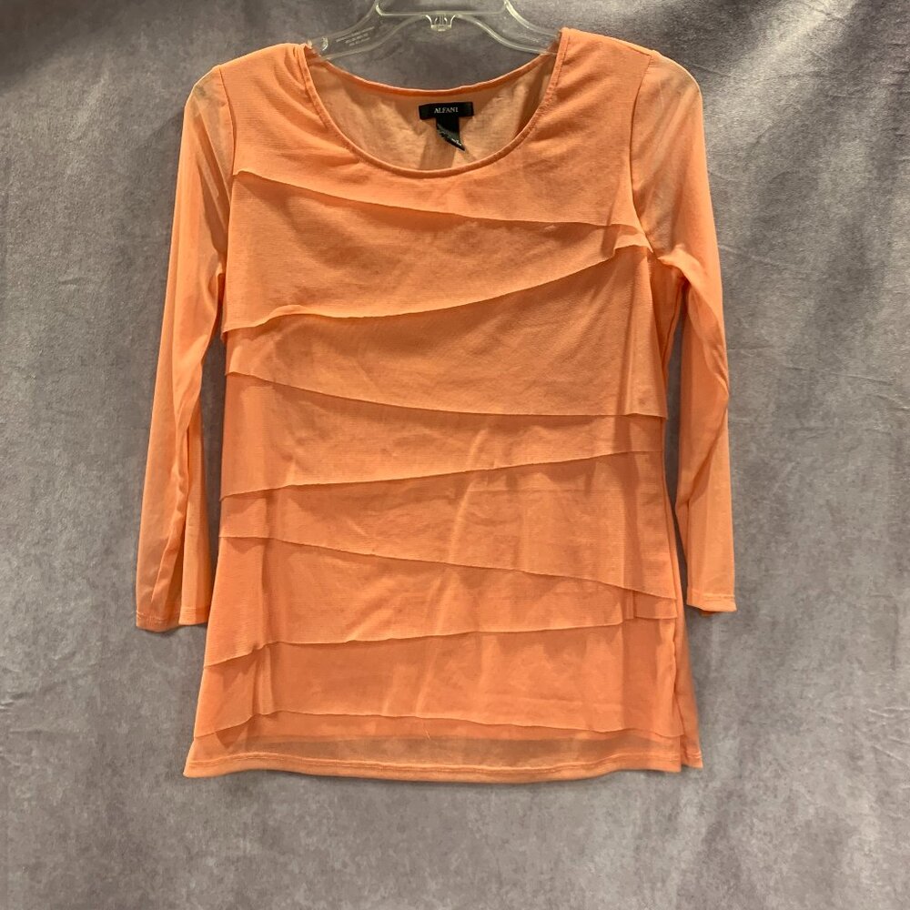 Alfani Layered Long Sleeved Top